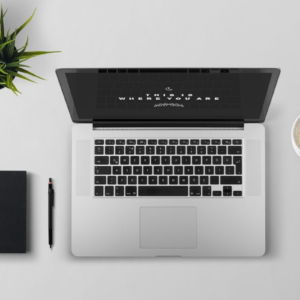 Webinar laptop desk